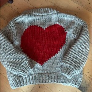 Chicwish Heart Sweater Wrap small/medium